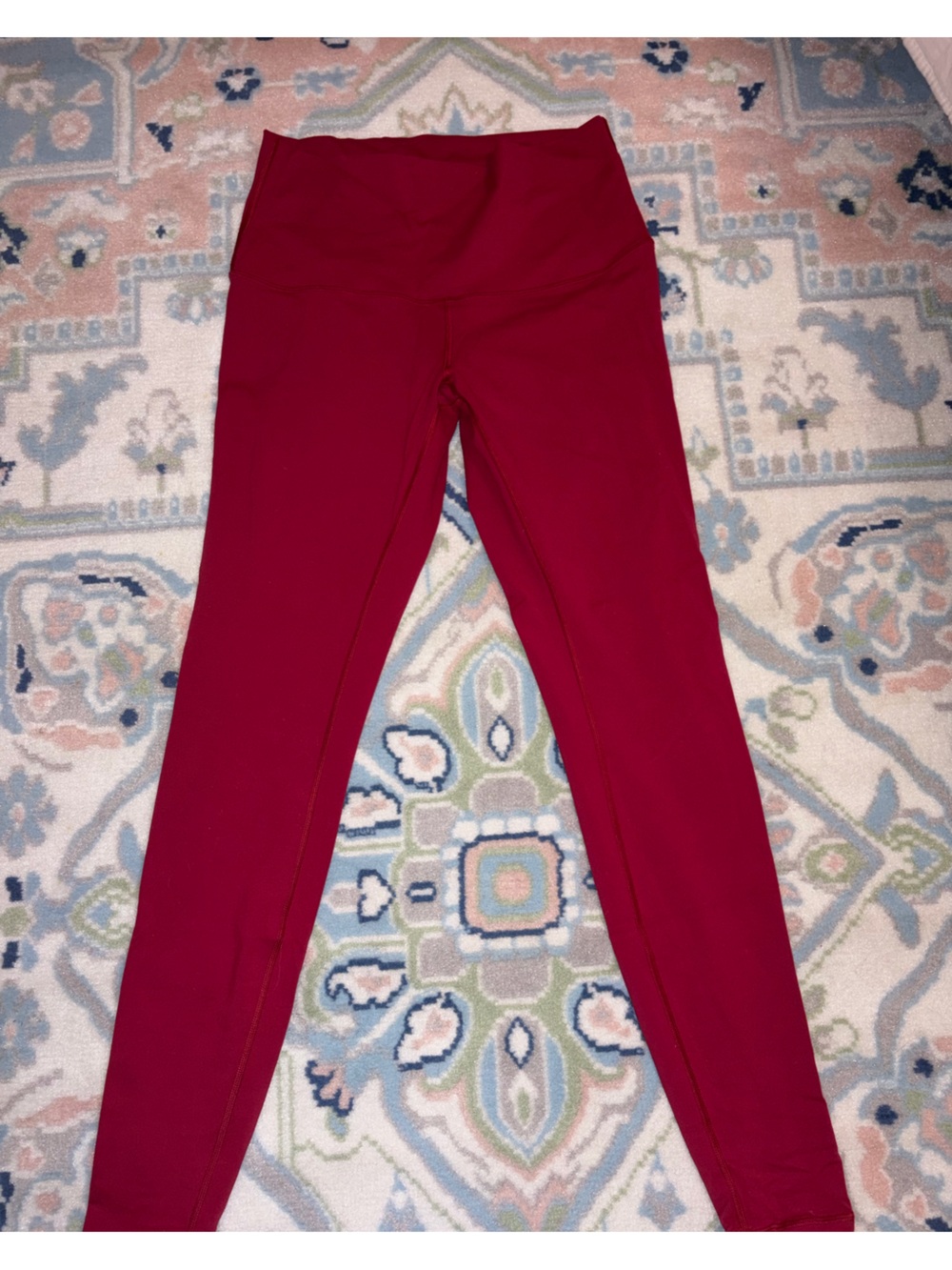 lululemon athletica High-Rise Slim Leg Leggings — Deep Berry